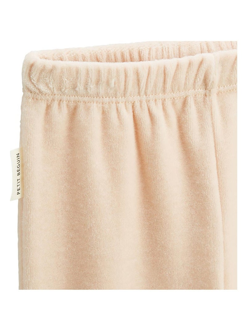 Lot de 2 pyjamas enfant 2 pièces en velours Chincha Camel - Kiabi