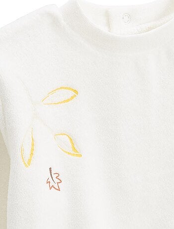 Lot de 2 pyjamas enfant 2 pièces en velours Cracotte