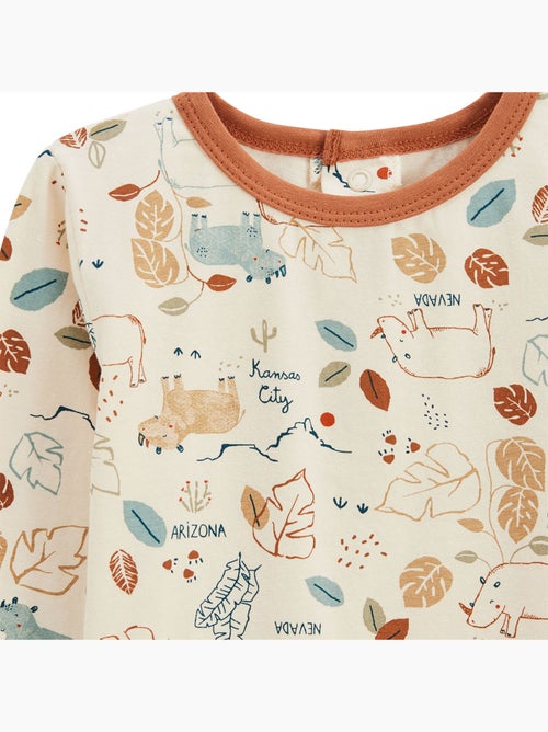 Lot de 2 pyjamas enfant 2 pièces Kansas City - Kiabi