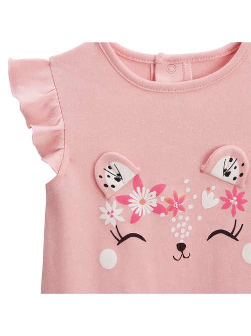 Lot de 2 pyjamas enfant manches courtes Bahamas - Kiabi