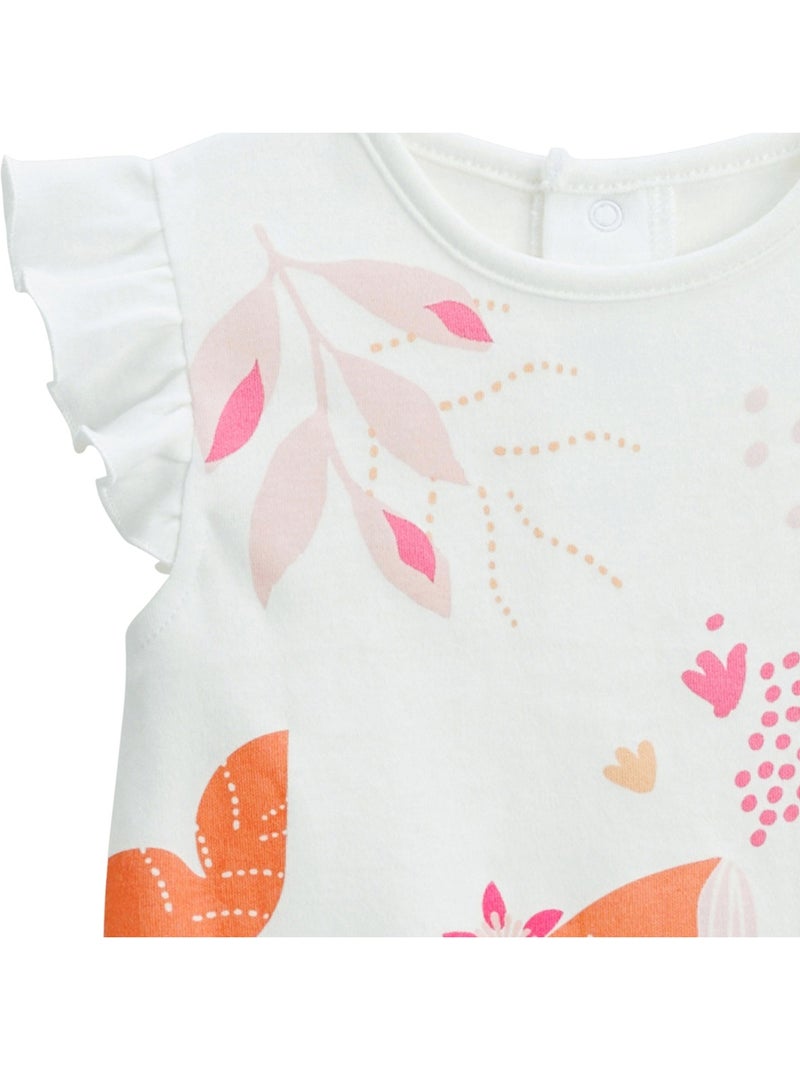 Lot de 2 pyjamas short enfant 2 pièces Bahamas Rose - Kiabi
