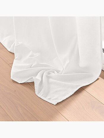 Lot de 2 Rideaux - Tamisant en velours uni - Novana