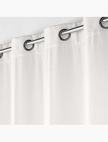 Lot de 2 Rideaux - Tamisant en velours uni - Novana