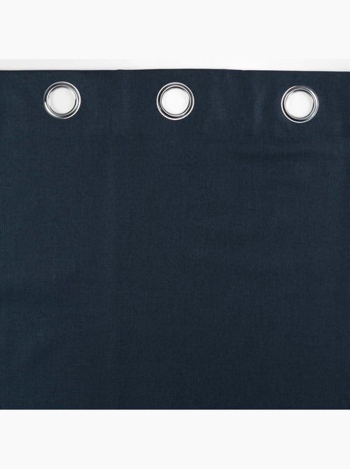 Lot de 2 rideaux à œillets 100% occultant thermique - Modèle Crépuscule - Kiabi