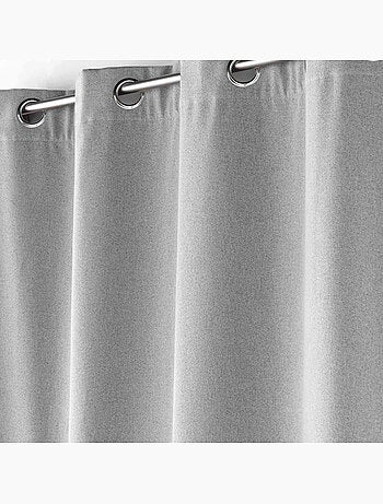 Lot de 2 Rideaux à oeillets doublé polaire isolant Jupiter