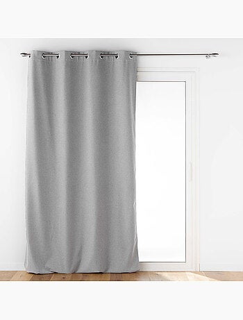 Lot de 2 Rideaux à oeillets doublé polaire isolant Jupiter