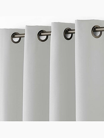 Lot de 2 rideaux à œillets métal – essentiel