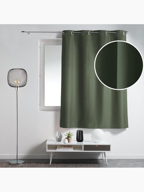 Lot de 2 Rideaux à Œillets Métal – Essentiel - Kiabi
