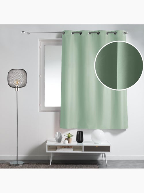 Lot de 2 Rideaux à Œillets Métal – Essentiel - Kiabi