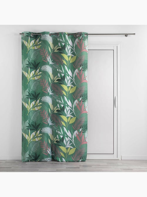 Lot de 2 rideaux à œillets – Polyester imprimé Assana - Kiabi