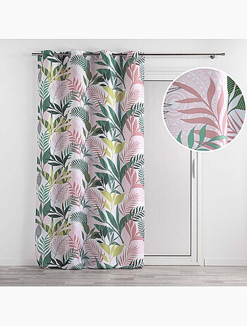 Lot de 2 rideaux à œillets – Polyester imprimé Assana