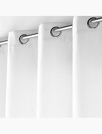 Lot de 2 Rideaux à œillets – Velours à relief Verra