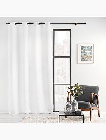 Lot de 2 Rideaux à œillets – Velours à relief Verra