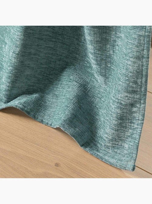 Lot de 2 Rideaux à œillets – Velours à relief Verra - Kiabi