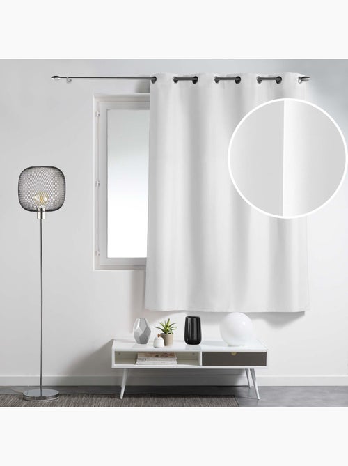 Lot de 2 Rideaux à Passants – Essentiel - Kiabi