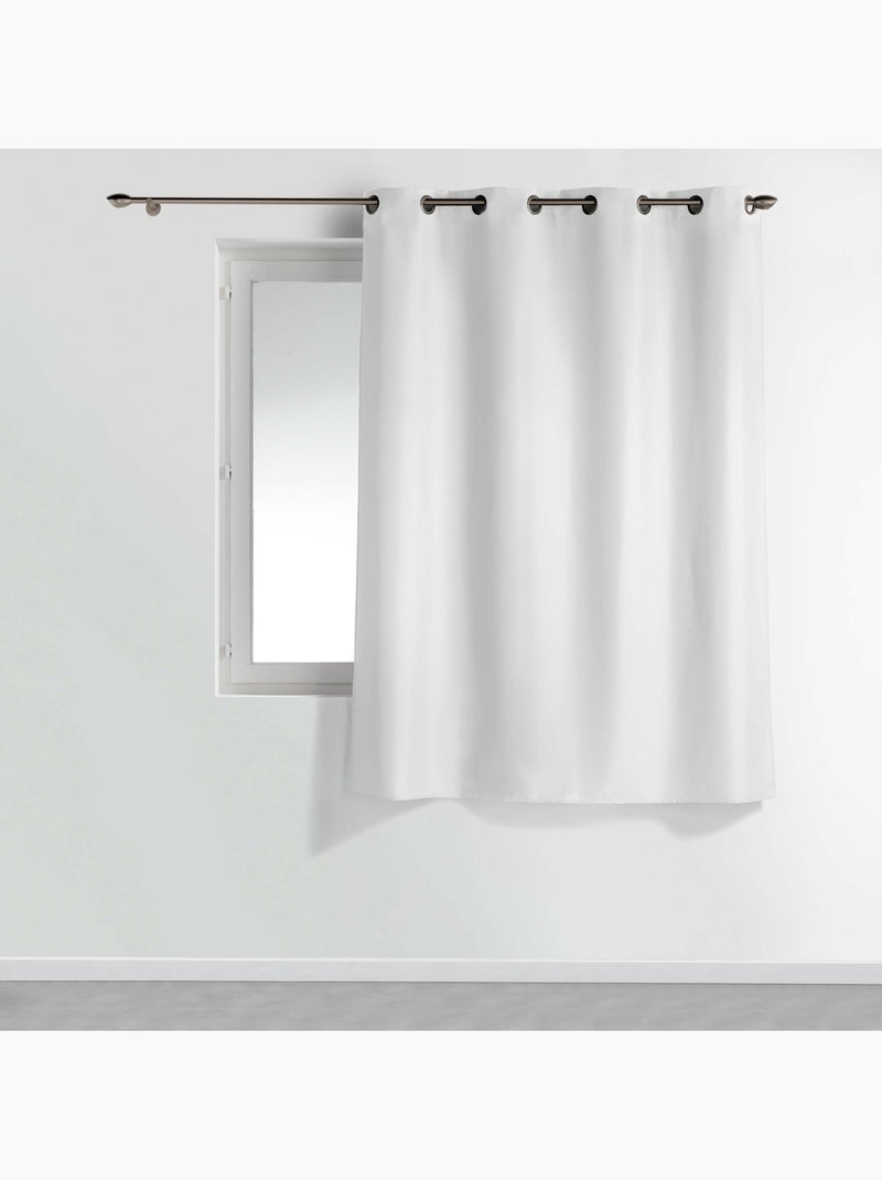 Lot de 2 Rideaux à Passants – Essentiel Blanc - Kiabi