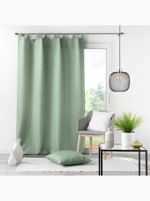 Lot de 2 Rideaux à Passants – Essentiel - Kiabi