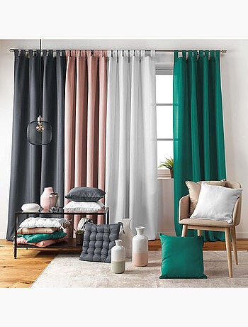 Lot de 2 Rideaux à Passants – Essentiel