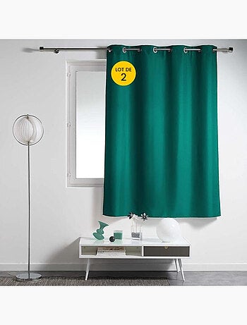 Lot de 2 Rideaux à Passants – Essentiel