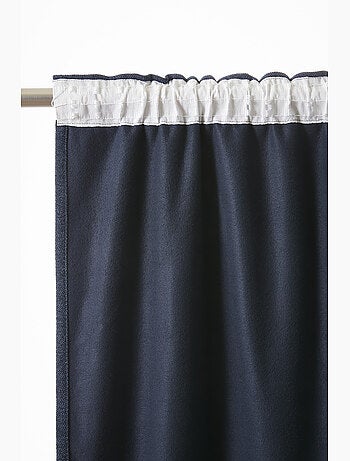 Lot de 2 Rideaux Blackout – Occultant Polaire – Galon Fronceur