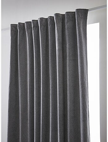Lot de 2 Rideaux Blackout – Occultant Polaire – Galon Fronceur