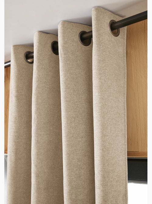 Lot de 2 Rideaux – Blackout total & Thermique – Double polaire - Kiabi