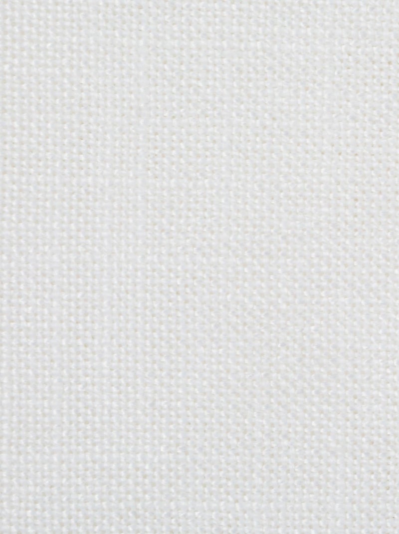 Lot de 2 rideaux en polyester LEON Blanc - Kiabi