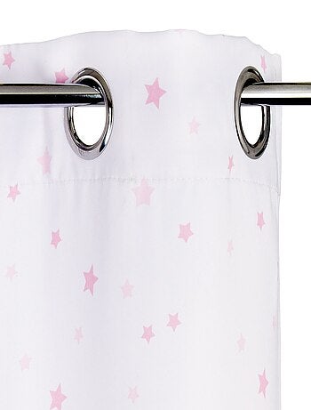 Lot de 2 rideaux enfant avec rubans PRINCESSE