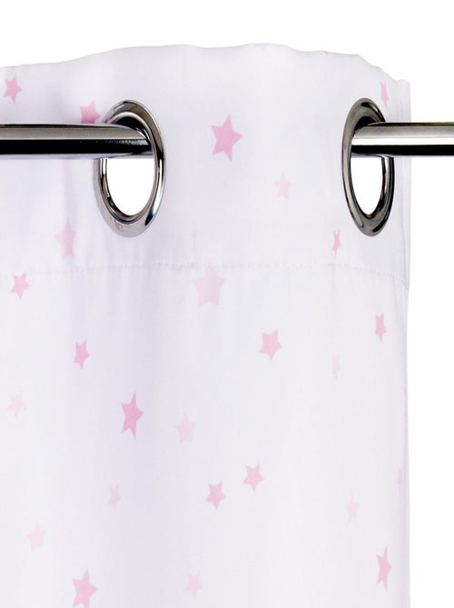 Lot de 2 rideaux enfant avec rubans PRINCESSE - Kiabi Lot de 2 rideaux enfant avec rubans PRINCESSE - Kiabi