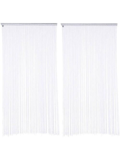 Lot de 2 rideaux fils décoratifs - Kiabi