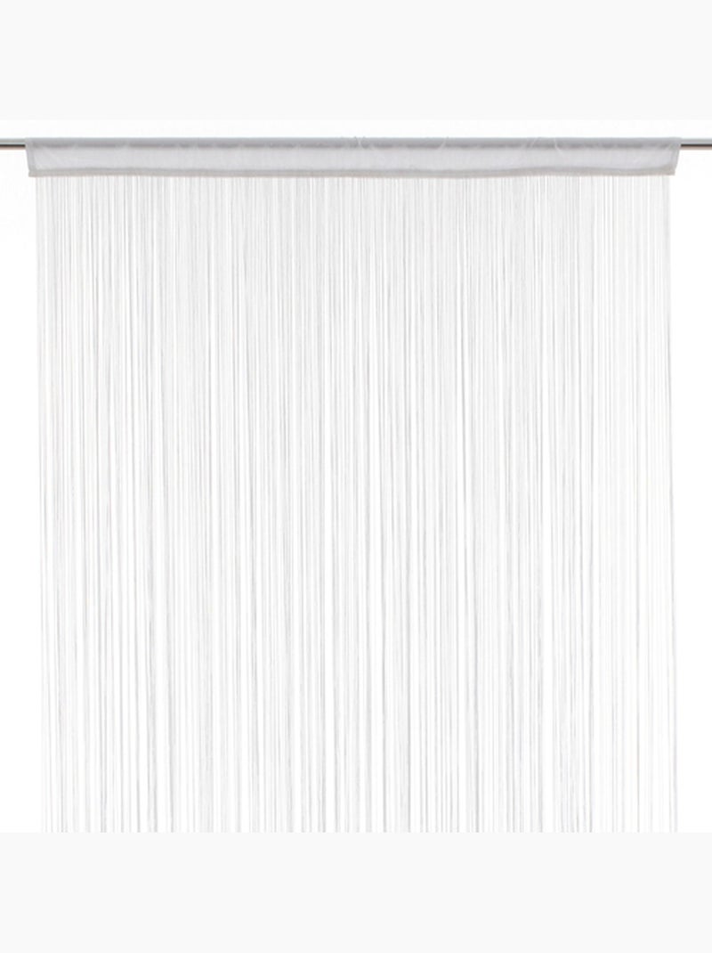 Lot de 2 rideaux fils décoratifs Blanc - Kiabi