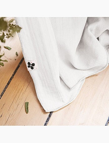 Lot de 2 rideaux gaze de coton