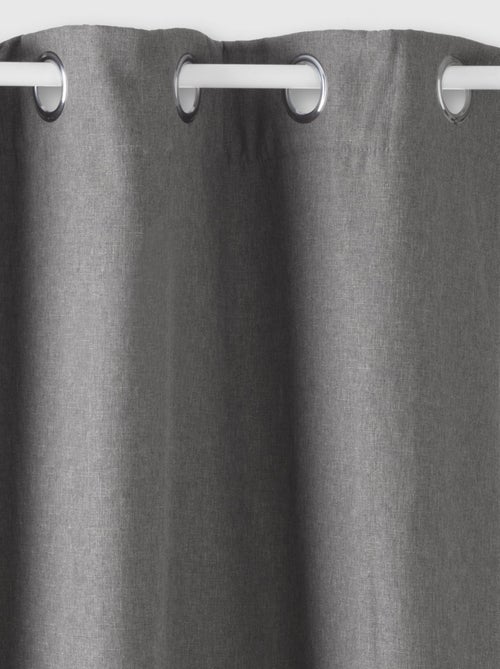 Lot de 2 Rideaux isolants Tim 8 œillets - Kiabi