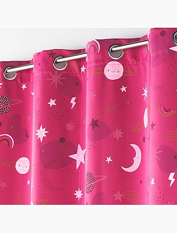 Lot de 2 Rideaux occultant - Phosphorescent - Moonlight