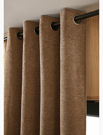 Lot de 2 rideaux occultant doublé polaire Bjorn