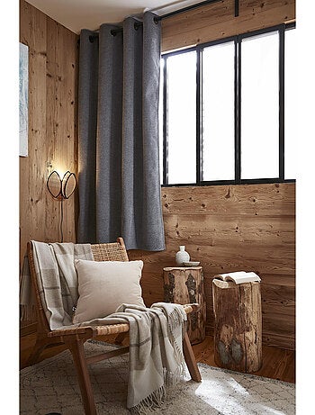 Lot de 2 rideaux occultant doublé polaire Bjorn