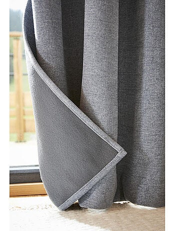 Lot de 2 rideaux occultant doublé polaire Bjorn