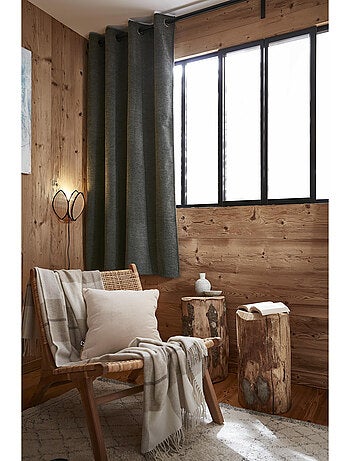 Lot de 2 rideaux occultant doublé polaire Bjorn