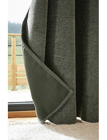 Lot de 2 rideaux occultant doublé polaire Bjorn