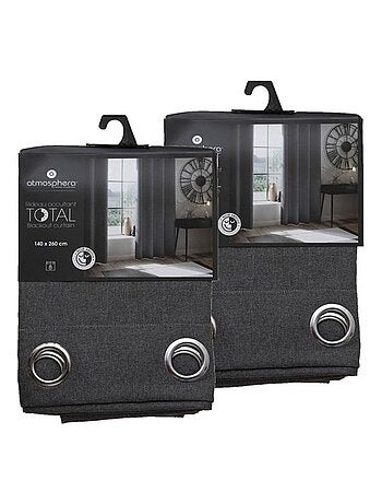 Lot de 2 rideaux occultant total