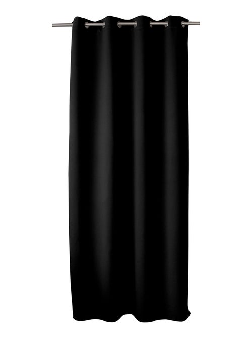 Lot de 2 rideaux occultants à œillets REGLISSE - Kiabi