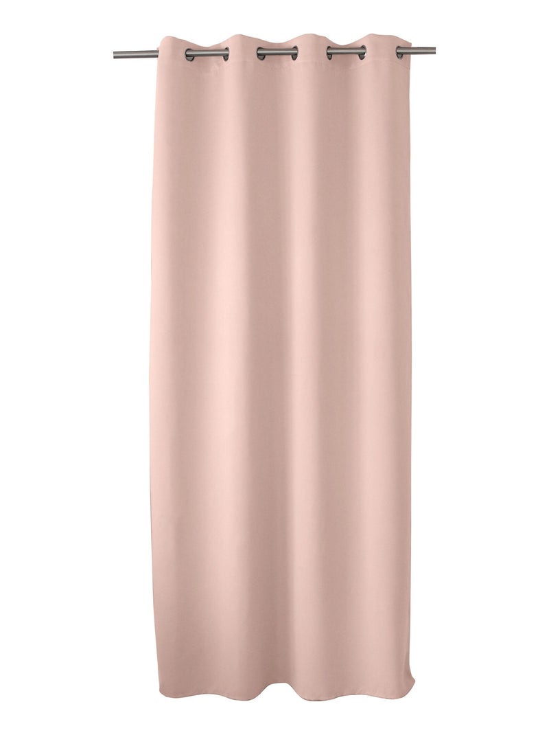 Lot de 2 rideaux occultants à œillets REGLISSE Rose - Kiabi