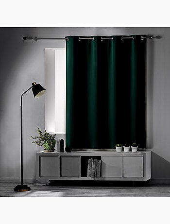 Lot de 2 Rideaux Occultants à Œillets – Uni