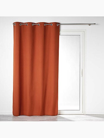 Lot de 2 rideaux occultants double face – 100 % microfibre – Obscure Gris