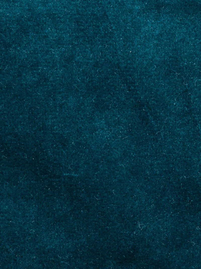 Lot de 2 Rideaux occultants en polyester effet velours Bleu foncé - Kiabi