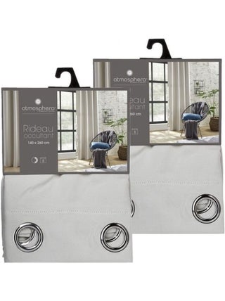 Lot de 2 Rideaux occultants Louisa
