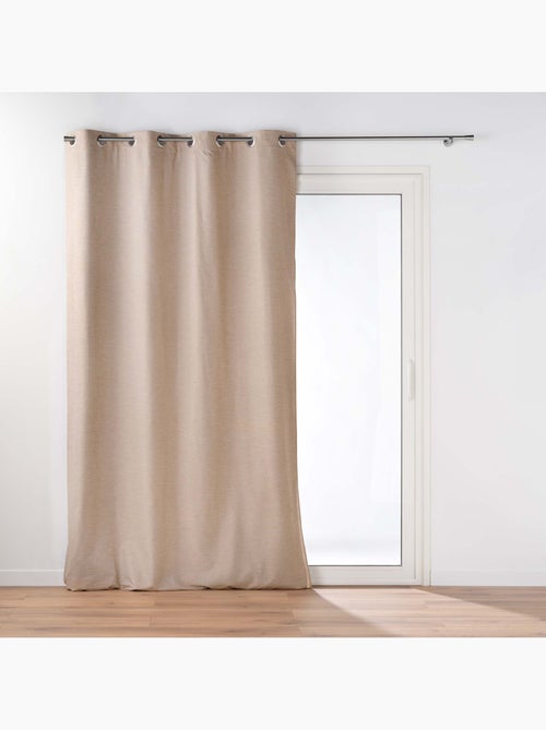 Lot de 2 Rideaux occultant/thermique/phonique doublure amovible Coverline - Kiabi