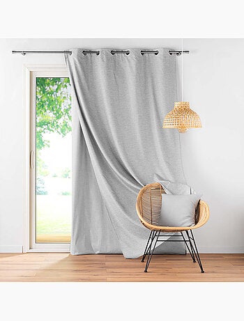 Lot de 2 Rideaux occultant/thermique/phonique doublure amovible Coverline