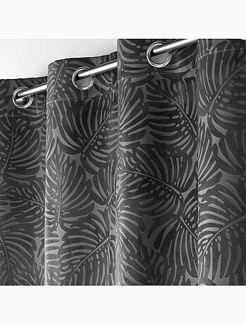 Lot de 2 Rideaux occutant en velours relief