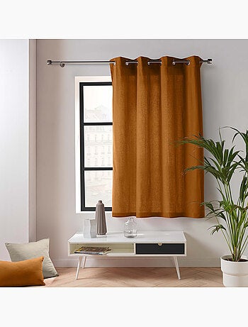 Lot de 2 Rideaux Petite Hauteur – Twily – Polycoton